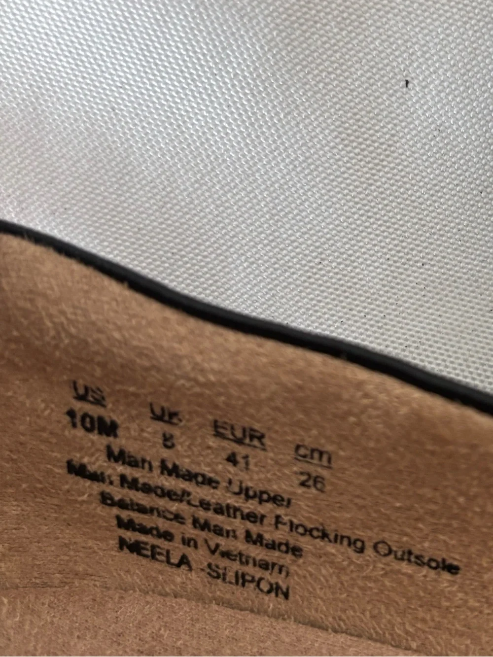 BRAND NEW SOUL Naturalizer Black Slip-On Ballet Flats “Neela” style SZ 10